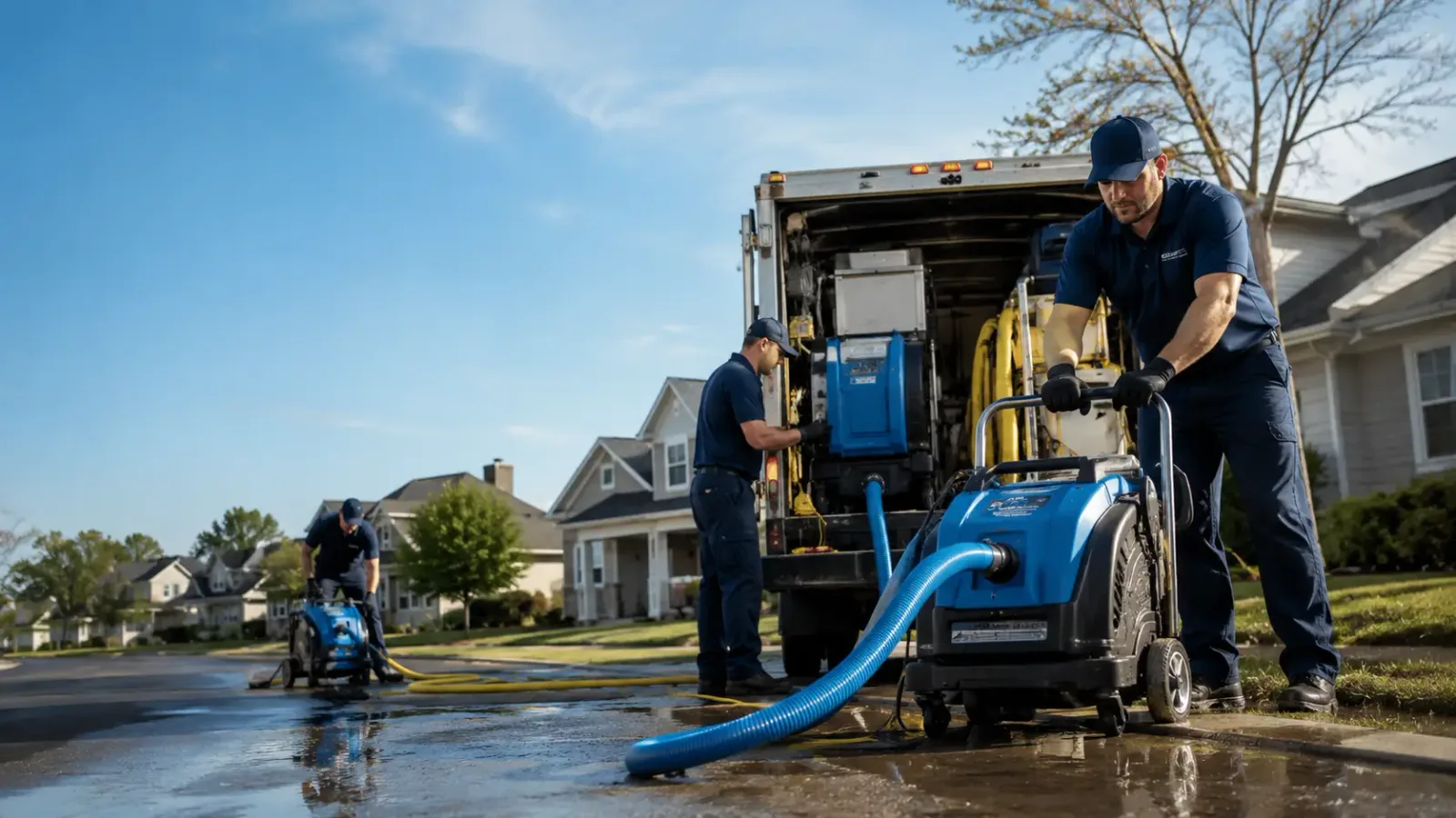 Flood Damage Cleanup in Thurmond, WV